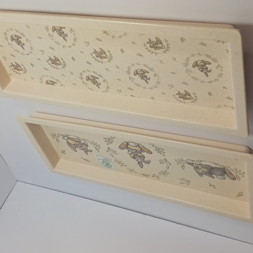 Bambie Rabbit Platte Tray Plate Eco Bamboo Disney